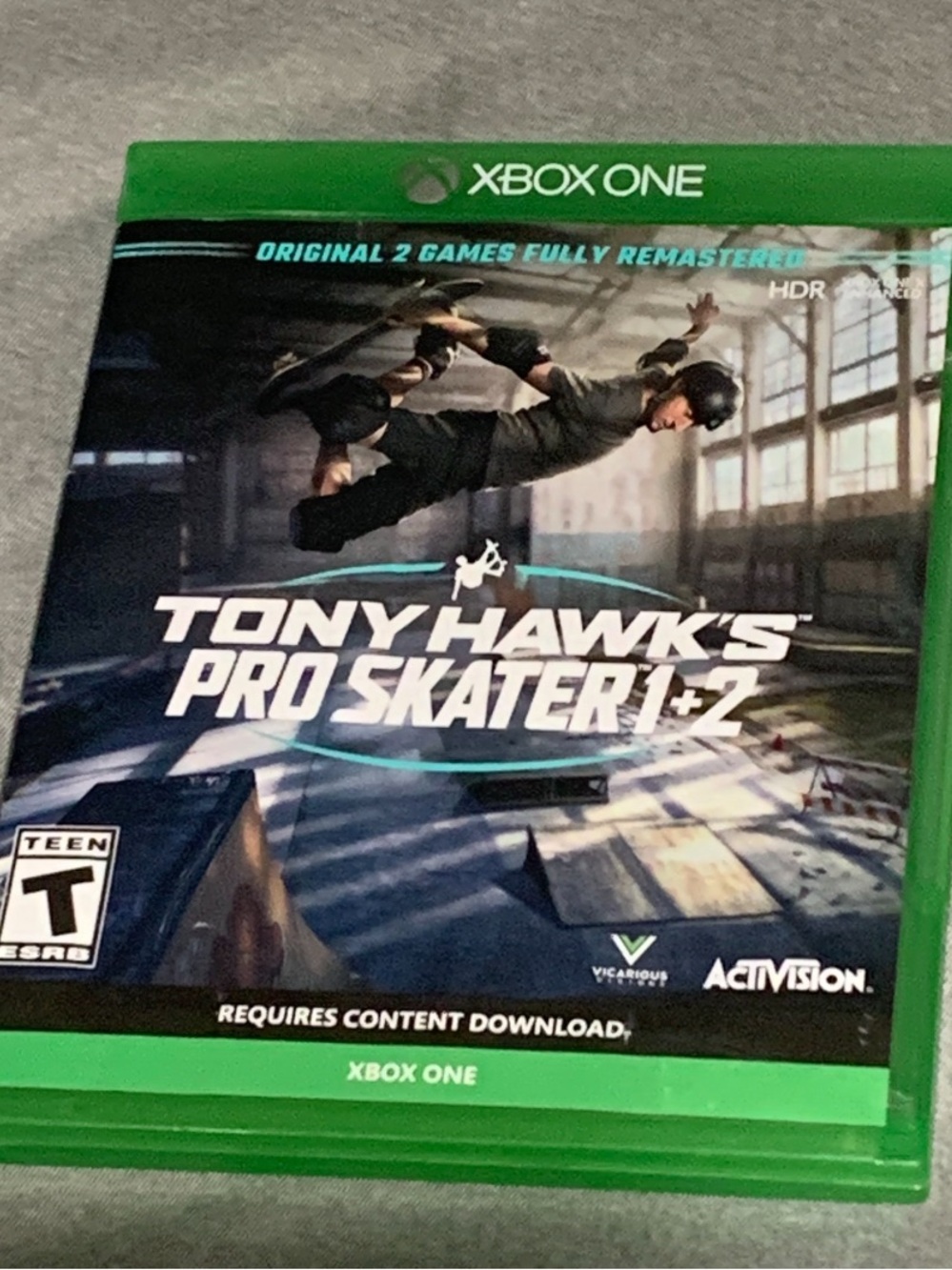 Microsoft Xbox One - Tony Hawk's Pro Skater 1 + 2 (Green Case)